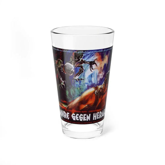 HERCULES IN THE HAUNTED WORLD (GERMAN) 2 1961 Movie Poster - Pint Glass 16oz 16oz - Go Mug Yourself