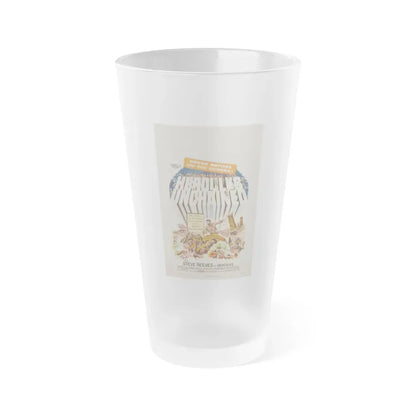 HERCULES UNCHAINED 1959 Movie Poster - Frosted Pint Glass 16oz 16oz Frosted - Go Mug Yourself