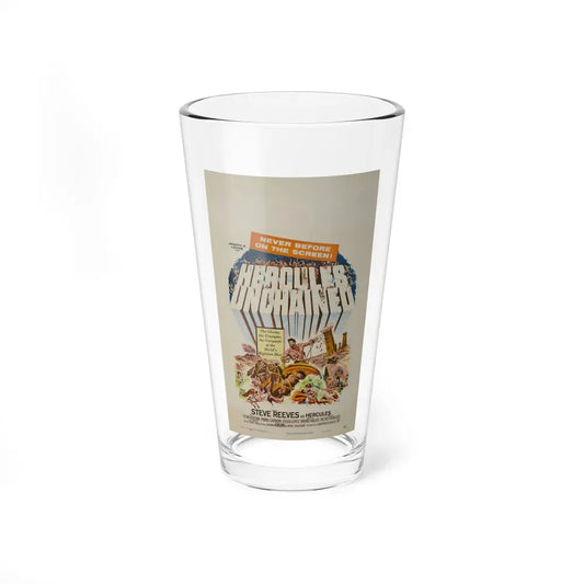 HERCULES UNCHAINED 1959 Movie Poster - Pint Glass 16oz 16oz - Go Mug Yourself