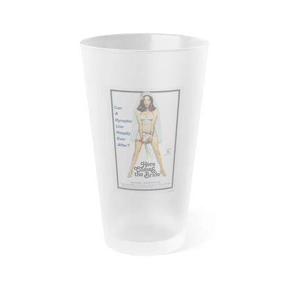 HERE COMES THE BRIDE 1978 Movie Poster - Frosted Pint Glass 16oz-16oz-Frosted-Go Mug Yourself