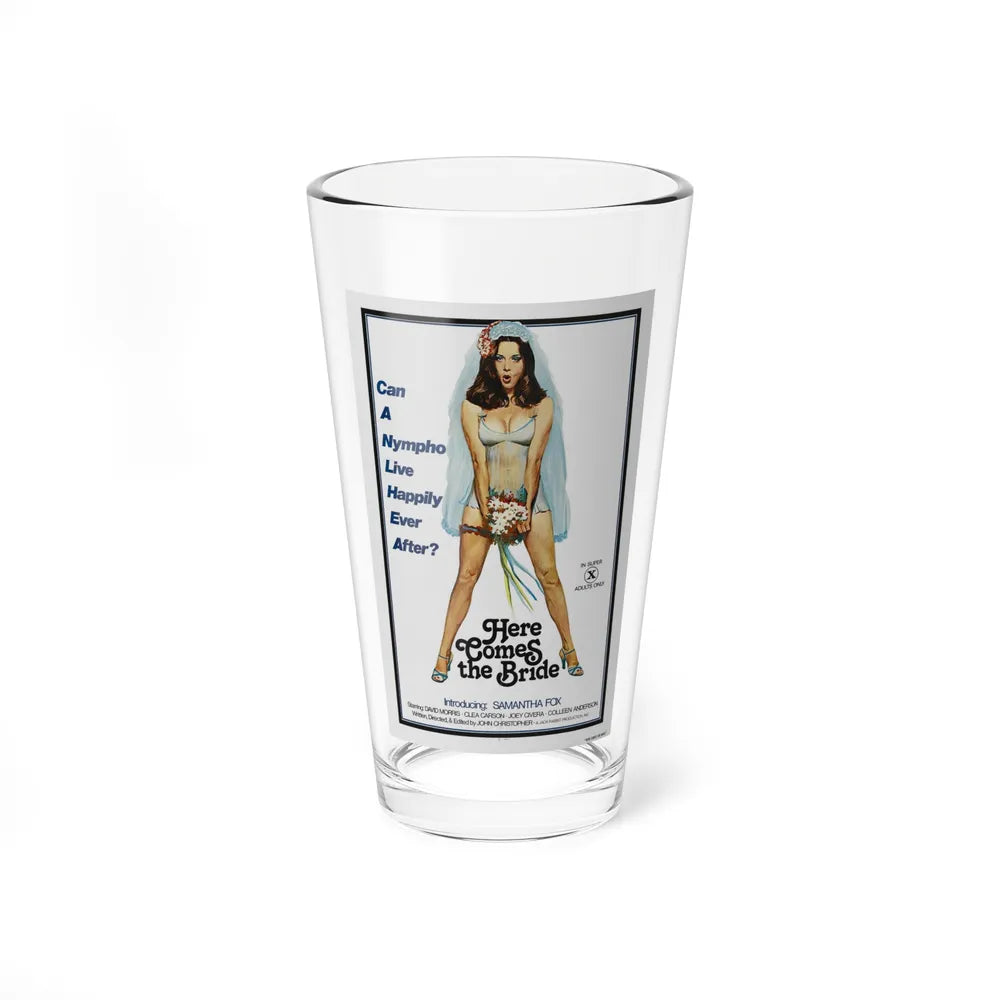 HERE COMES THE BRIDE 1978 Movie Poster - Pint Glass 16oz-16oz-Go Mug Yourself