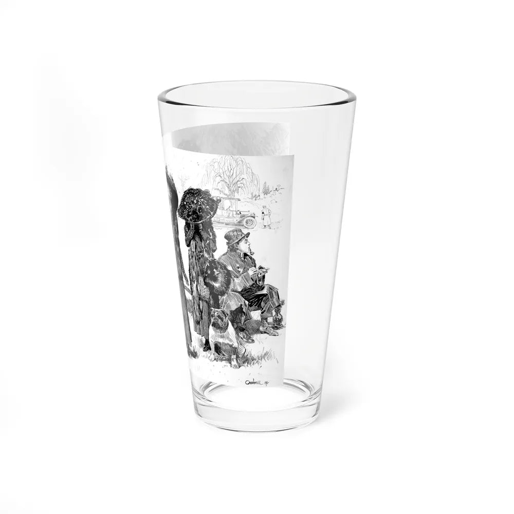 Here Lies Amassa Wad - Pint Glass 16oz-Go Mug Yourself