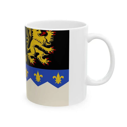 Herent vlag (Belgium) White Coffee Mug - Go Mug Yourself