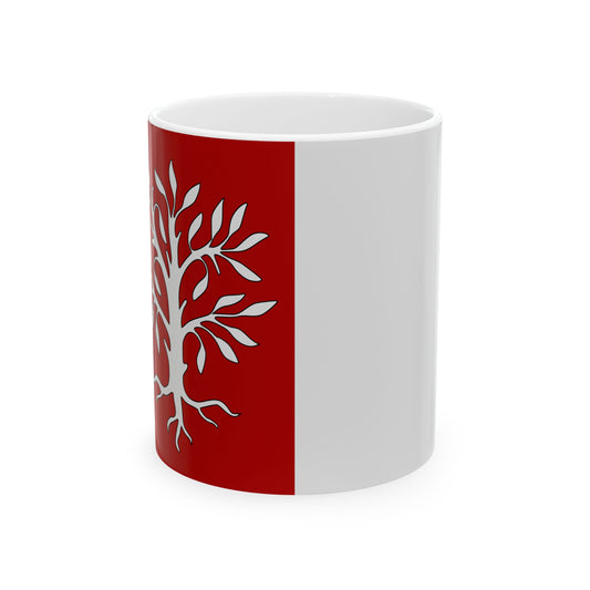 Herentals vlag (Belgium) White Coffee Mug-11oz-Go Mug Yourself