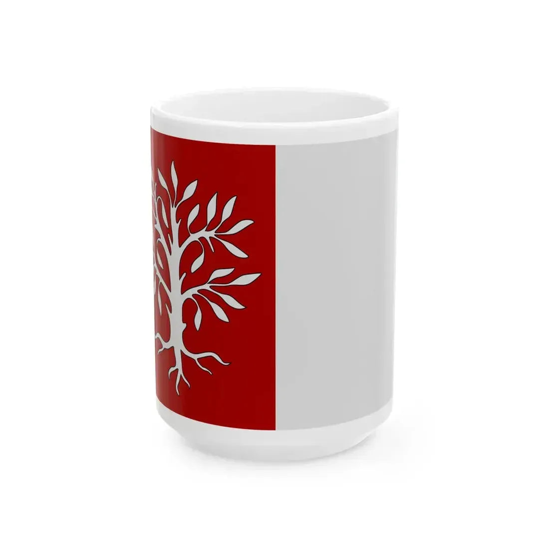 Herentals vlag (Belgium) White Coffee Mug 15oz - Go Mug Yourself