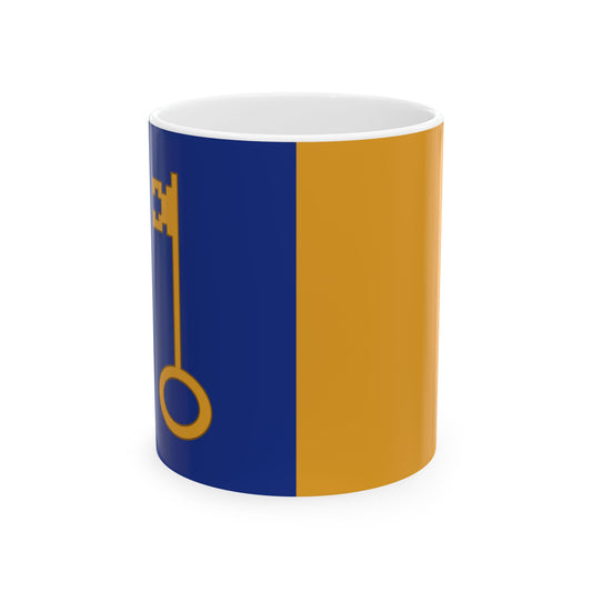 Herenthout vlag (Belgium) White Coffee Mug-11oz-Go Mug Yourself