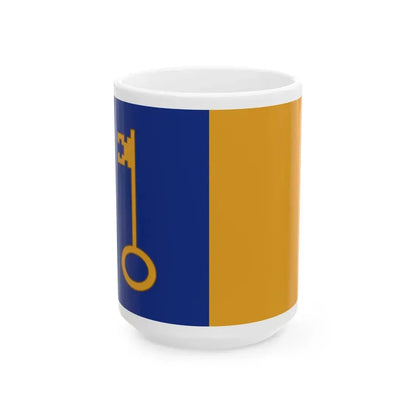 Herenthout vlag (Belgium) White Coffee Mug 15oz - Go Mug Yourself