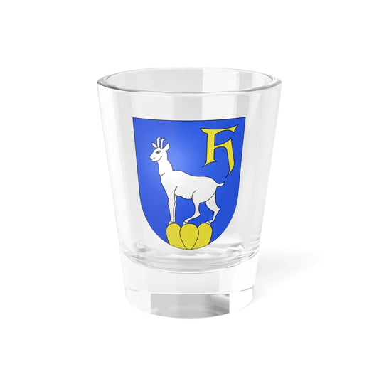 Hergiswil-coat of arms (Switzerland) (Coat of Arms) Shot Glass 1.5oz 1.5oz - Go Mug Yourself