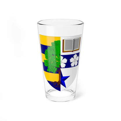 Heriot-Watt University arms (Scotland) (Coat of Arms) Pint Glass 16oz 16oz - Go Mug Yourself
