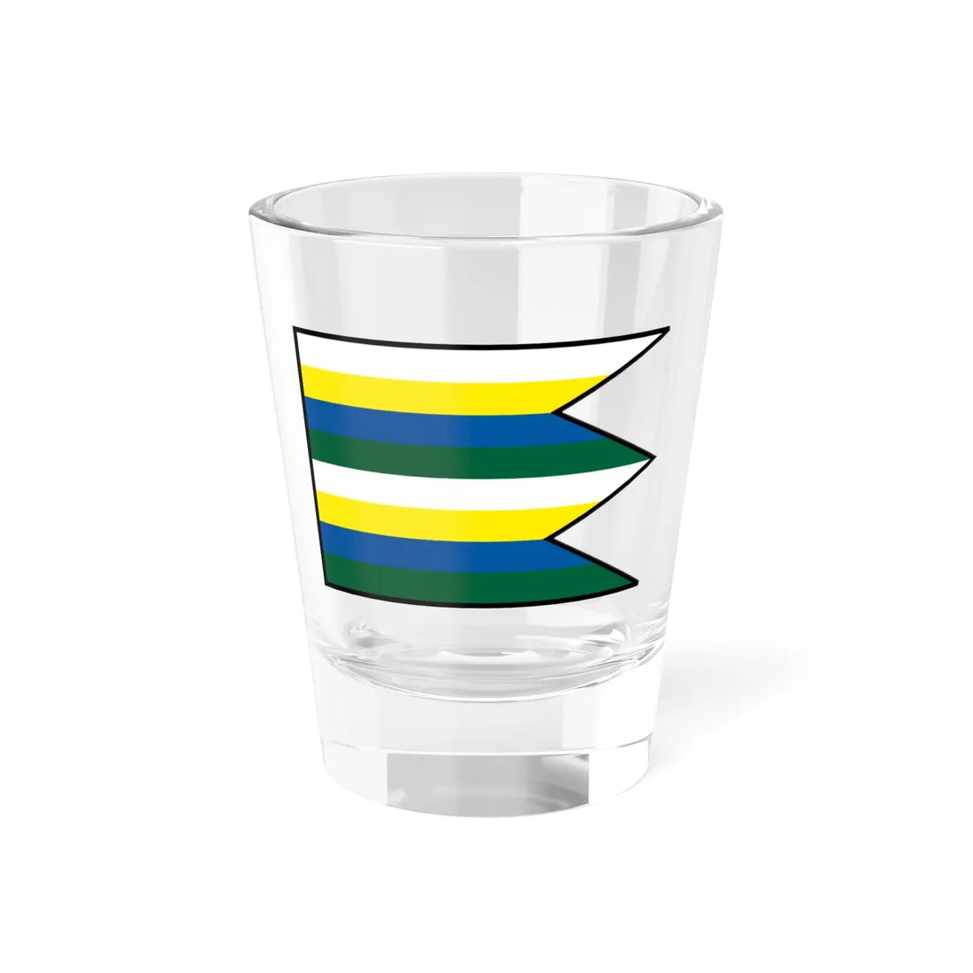 Herlany Kosice Okolie Flag (Slovakia) Shot Glass 1.5oz 1.5oz - Go Mug Yourself