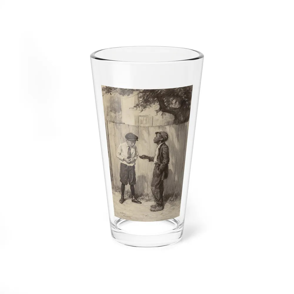 Herman and the Turtle, possible Cosmopolitan magazine interior story illustration, 1915 - Pint Glass 16oz-16oz-Go Mug Yourself