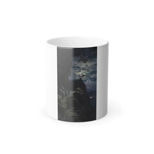 Hermann David Salomon Corrodi (1844-1905) Walk of the monks to Mount Athos - Oil on Canvas - Color Changing Mug 11oz 11oz - Go Mug Yourself