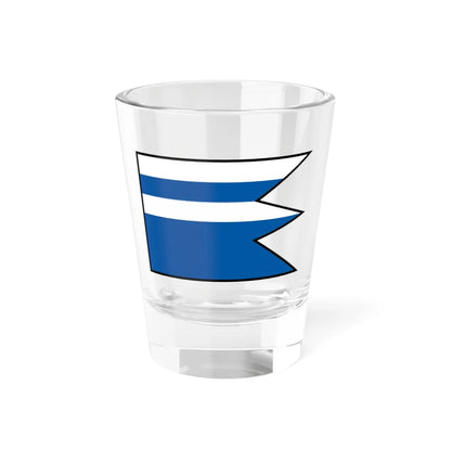 Hermanovce Nad Toplou Vranov Nad Toplou Flag (Slovakia) Shot Glass 1.5oz 1.5oz - Go Mug Yourself