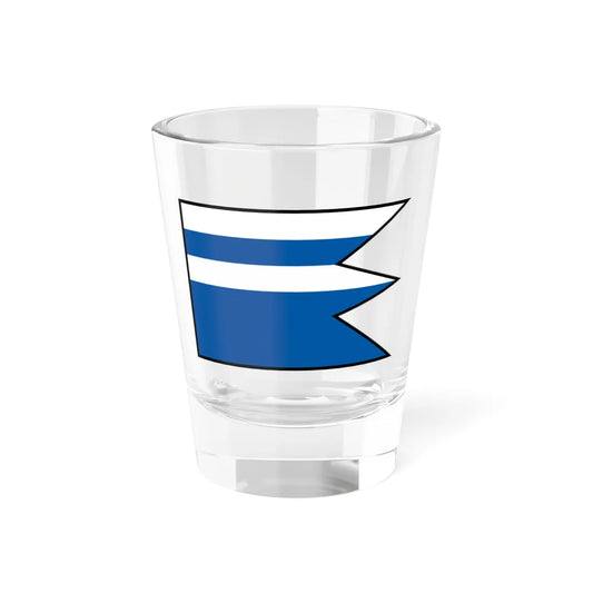Hermanovce Nad Toplou Vranov Nad Toplou Flag (Slovakia) Shot Glass 1.5oz 1.5oz - Go Mug Yourself