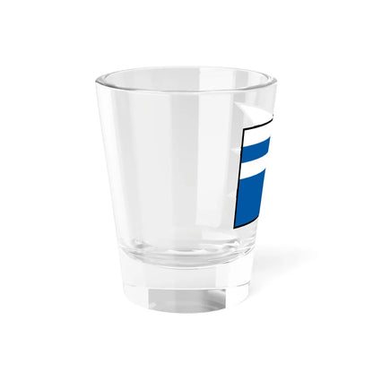 Hermanovce Nad Toplou Vranov Nad Toplou Flag (Slovakia) Shot Glass 1.5oz - Go Mug Yourself