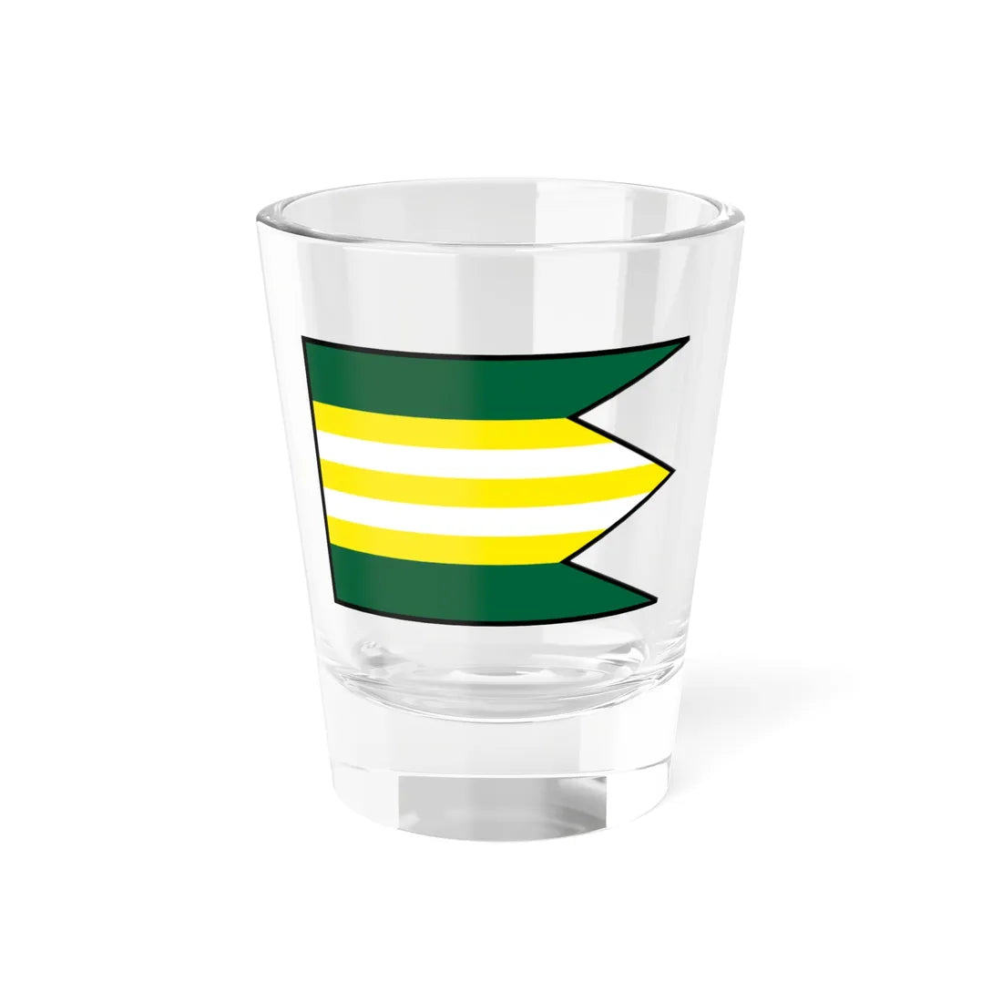 Hermanovce Presov Flag (Slovakia) Shot Glass 1.5oz 1.5oz - Go Mug Yourself