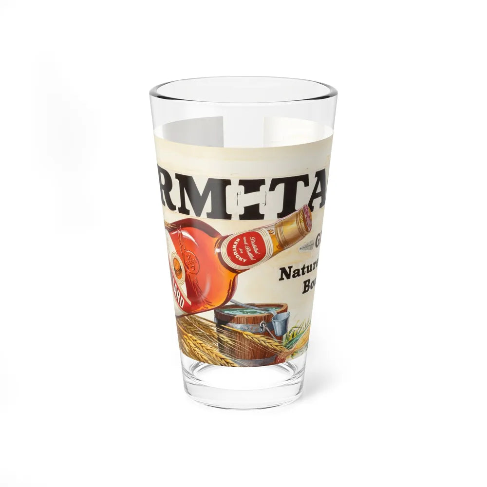 Hermitage Bourbon advertisement - Pint Glass 16oz-16oz-Go Mug Yourself