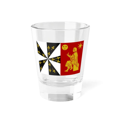 Herne vlag (Belgium) Shot Glass 1.5oz 1.5oz - Go Mug Yourself
