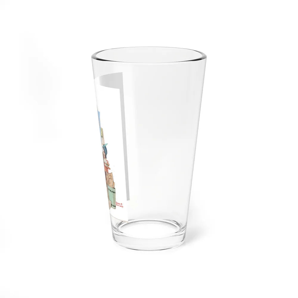 Hero of the Hour - Pint Glass 16oz-Go Mug Yourself