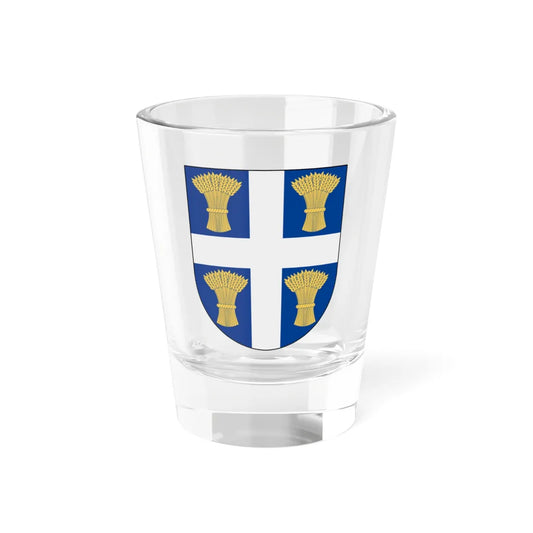 Herrljunga köping vapen (Sweden) (Coat of Arms) Shot Glass 1.5oz 1.5oz - Go Mug Yourself