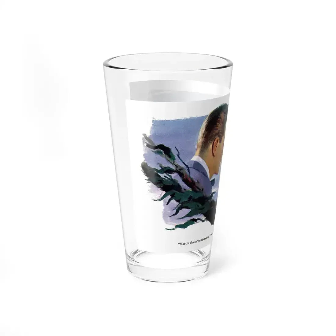 Herself Alone, Collier's, January 22, 1954 - Pint Glass 16oz - Go Mug Yourself