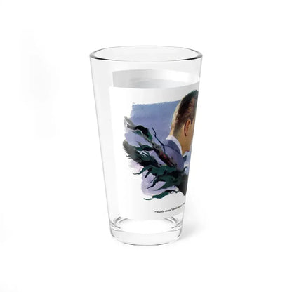 Herself Alone, Collier's, January 22, 1954 - Pint Glass 16oz - Go Mug Yourself