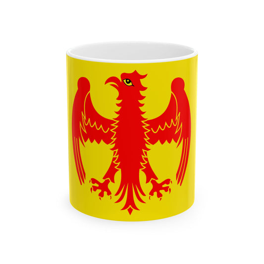 Herstappe vlag (Belgium) White Coffee Mug-11oz-Go Mug Yourself