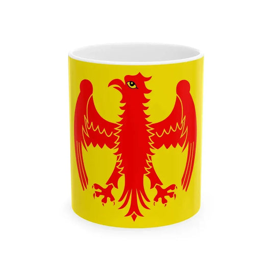 Herstappe vlag (Belgium) White Coffee Mug 11oz - Go Mug Yourself