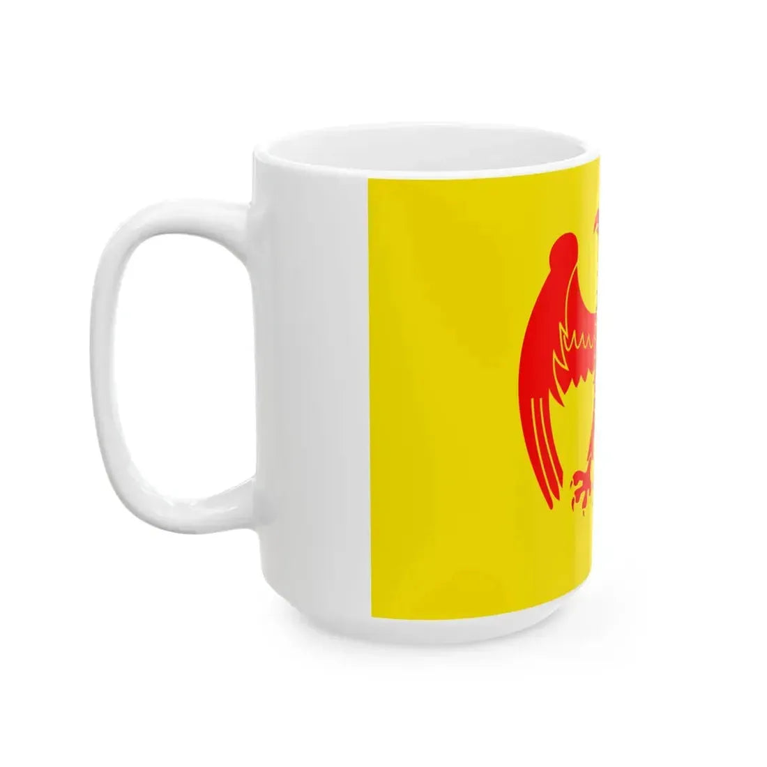 Herstappe vlag (Belgium) White Coffee Mug - Go Mug Yourself