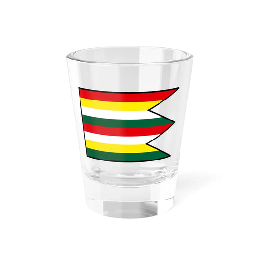 Hertnik Bardejov Flag (Slovakia) Shot Glass 1.5oz 1.5oz - Go Mug Yourself