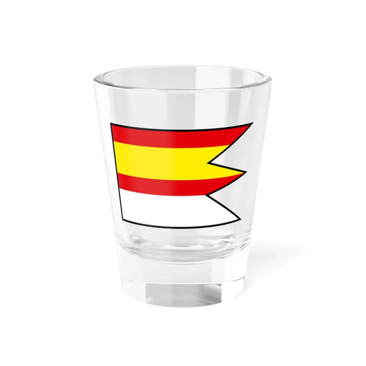 Hervartov Bardejov Flag (Slovakia) Shot Glass 1.5oz 1.5oz - Go Mug Yourself