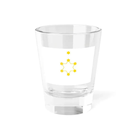 Herzl flag (Israel) Shot Glass 1.5oz 1.5oz - Go Mug Yourself