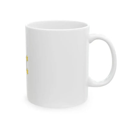 Herzls Zionist Flag (Israel) White Coffee Mug - Go Mug Yourself