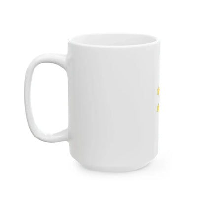 Herzls Zionist Flag (Israel) White Coffee Mug - Go Mug Yourself