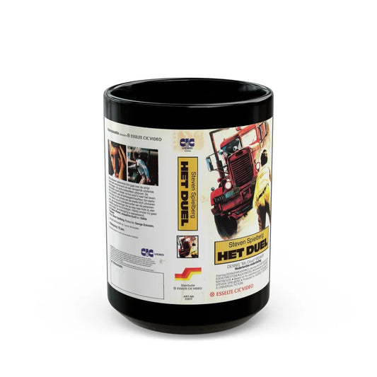 HET DUEL (VHS COVER) - Black Coffee Mug-15oz-Go Mug Yourself