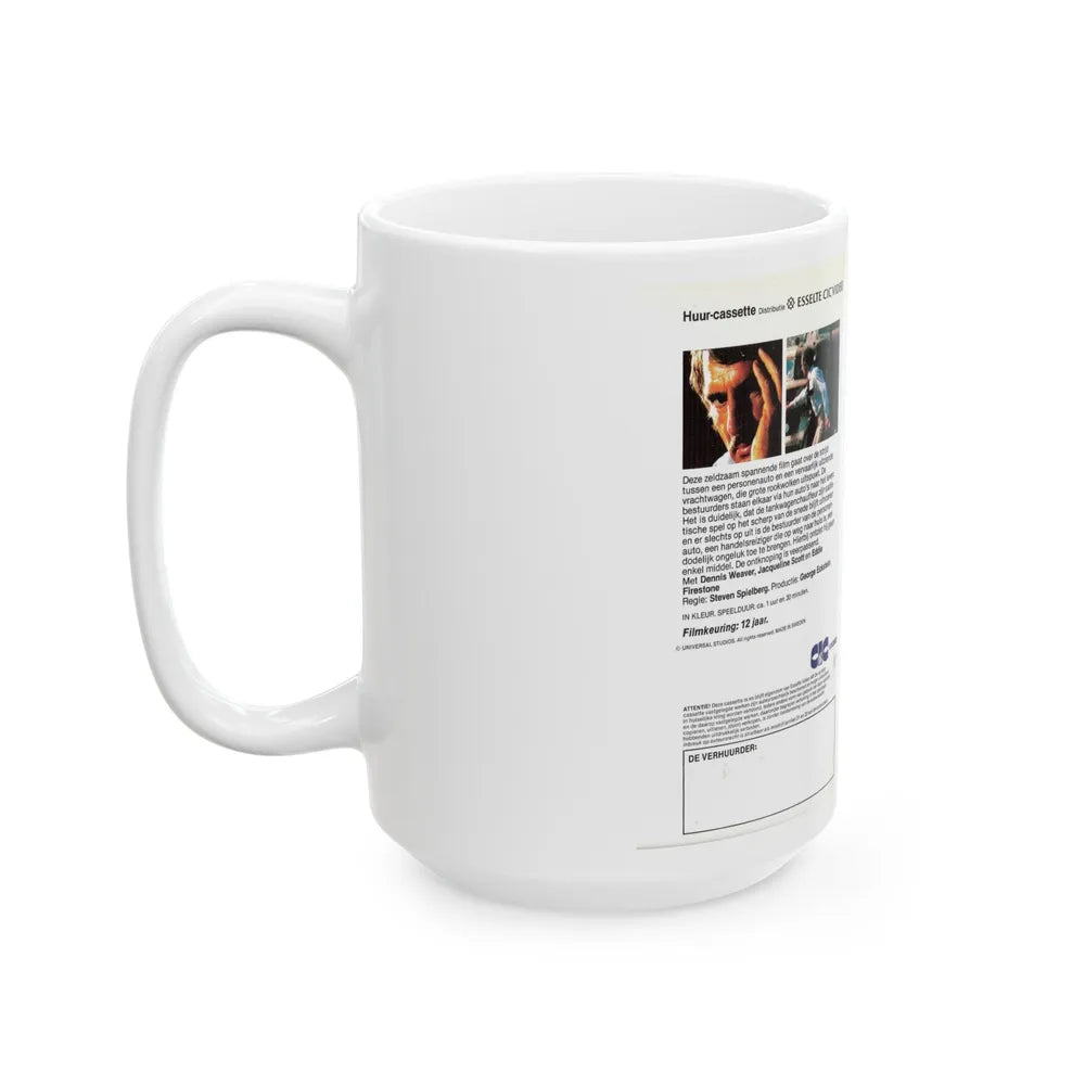 HET DUEL (VHS COVER) - White Coffee Mug-Go Mug Yourself