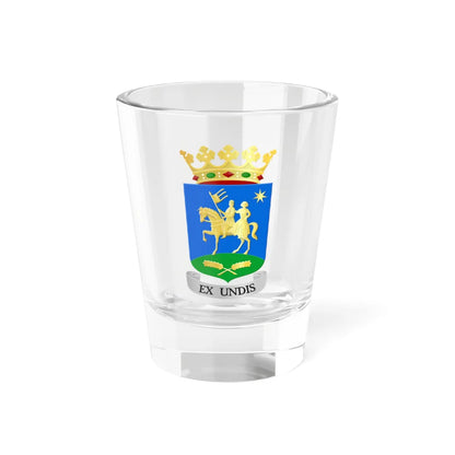 Het Hogeland wapen (Netherlands) (Coat of Arms) Shot Glass 1.5oz 1.5oz - Go Mug Yourself