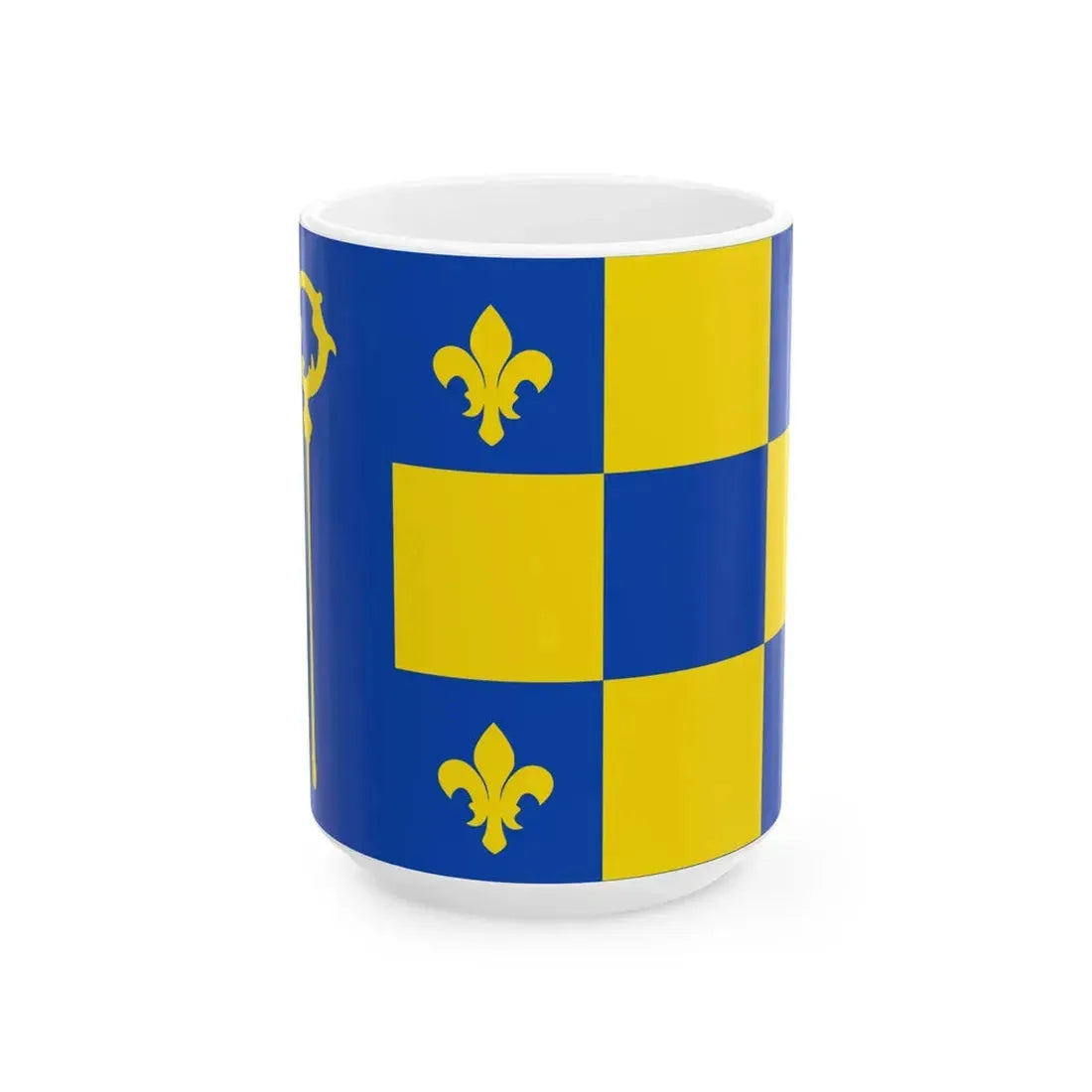 Heumen vlag (Netherlands) White Coffee Mug 15oz - Go Mug Yourself
