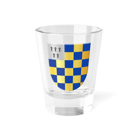 Heumen wapen 1881 (Netherlands) (Coat of Arms) Shot Glass 1.5oz 1.5oz - Go Mug Yourself