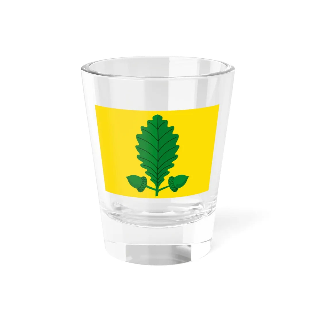 Heusden-Zolder vlag (Belgium) Shot Glass 1.5oz 1.5oz - Go Mug Yourself