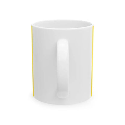 Heusden-Zolder vlag (Belgium) White Coffee Mug - Go Mug Yourself