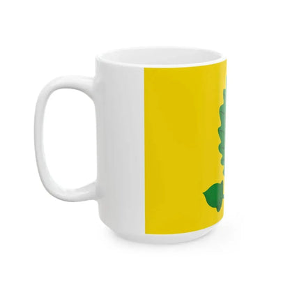 Heusden-Zolder vlag (Belgium) White Coffee Mug - Go Mug Yourself