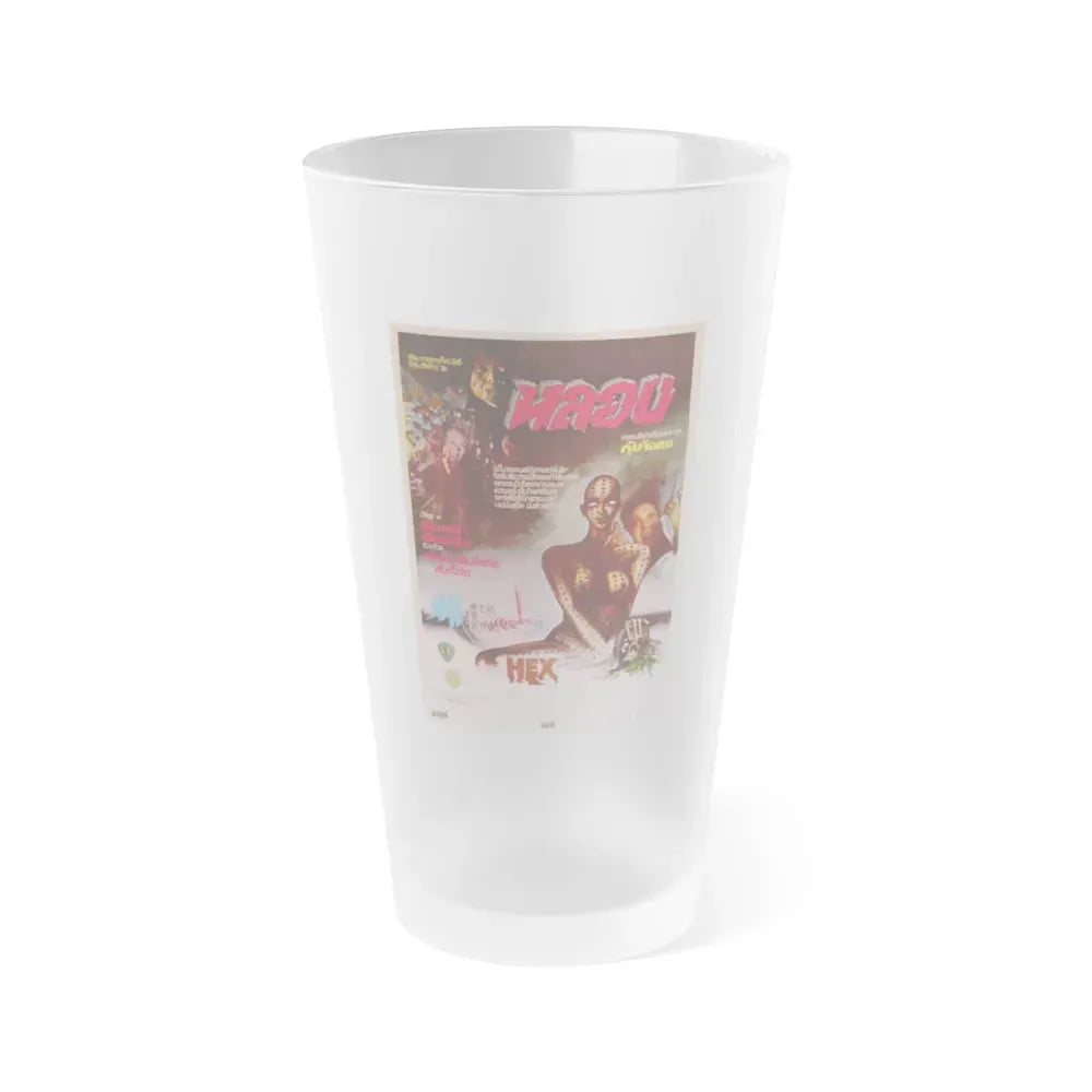 HEX 1980 Movie Poster - Frosted Pint Glass 16oz 16oz Frosted - Go Mug Yourself