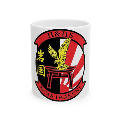 H&HS MCAS Iwakuni (USMC) White Coffee Mug-11oz-Go Mug Yourself