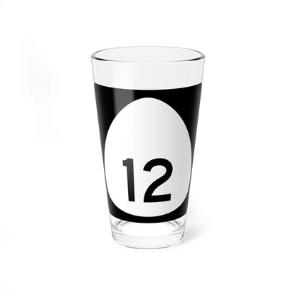 HI-12 (Hawaii) (Road Sign) Pint Glass 16oz 16oz - Go Mug Yourself