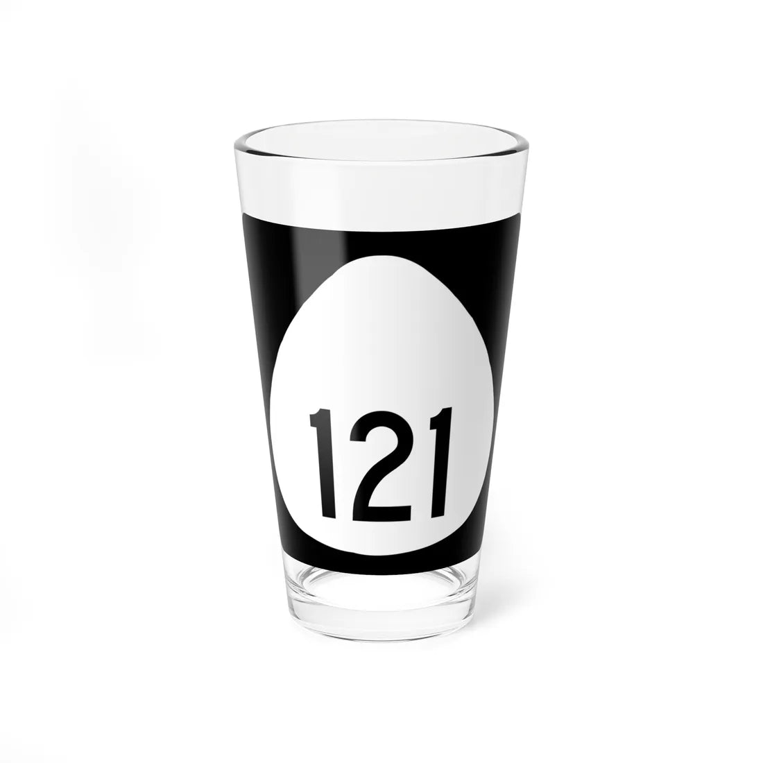 HI-121 (Hawaii) (Road Sign) Pint Glass 16oz 16oz - Go Mug Yourself
