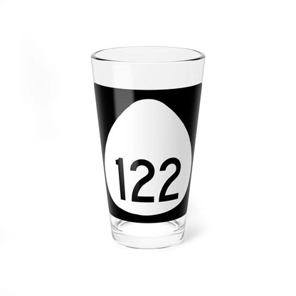HI-122 (Hawaii) (Road Sign) Pint Glass 16oz 16oz - Go Mug Yourself