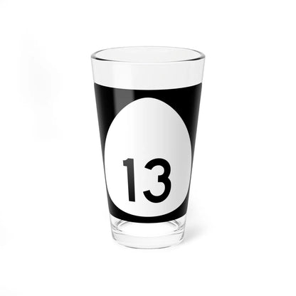 HI-13 (Hawaii) (Road Sign) Pint Glass 16oz 16oz - Go Mug Yourself