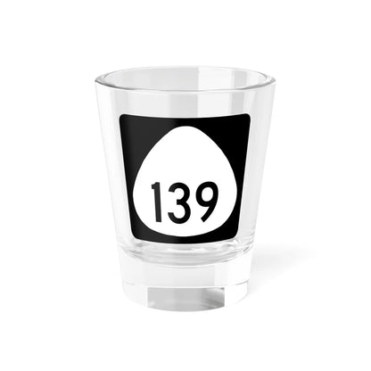 HI-139 (Hawaii) (Road Sign) Shot Glass 1.5oz 1.5oz - Go Mug Yourself