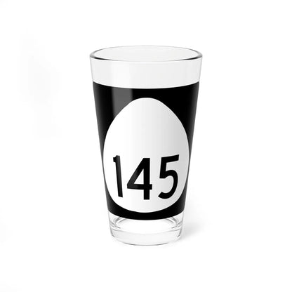 HI-145 (Hawaii) (Road Sign) Pint Glass 16oz 16oz - Go Mug Yourself